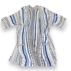 Lucky Brand Kimono/Cardigan: Worn Once 
Size: M
Price: $20